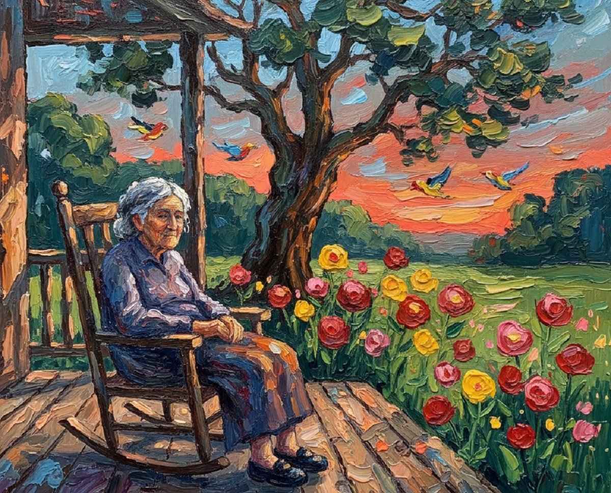 Durante años supo qué hacer ante la soledad de los demás. La suya tenía una mecedora, un árbol y las tardes enteras por delante.