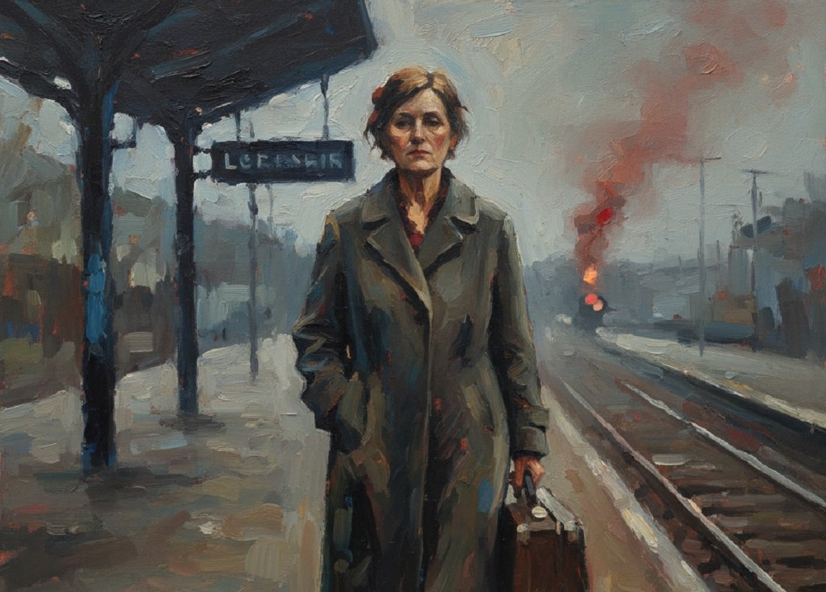 relato de una mujer que pierde el tiempo y las oportunidades en la estacion del tren